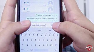 redhead tattoo gulosa gives pov deepthroat blowjob cum in mouth 1on1