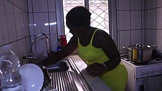 rainy shelter hides adulterous couple's strange foreigner fuck frenzy