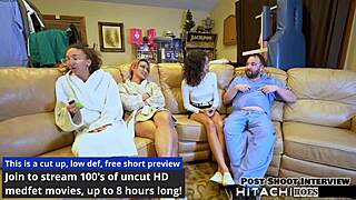 Prisoner forced into hitachi orgasms by dominating lesbians channy crossfire