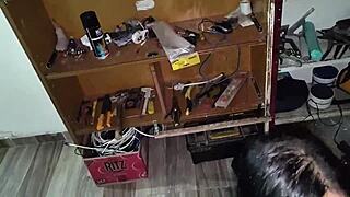 i tag along with step-cousin to mall cuz i crave his dirty demands