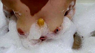 Blonde Milf Gapes And Deep Sucks Huge Rubber Cock Solo Style