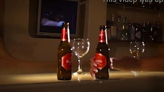 Public bar fuck with juicy latina bent over cowgirl style 😈🍑🍆