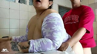 Puttin hidden cam in kitchen to catch stepson fuckin me solo full story