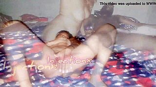 niece's pretty black pussy seduced me 😍 now she's creampied doggystyle by my big cock 🔥