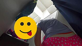 hidden cam fitting room curvy milf big ass hairy pussy no panties