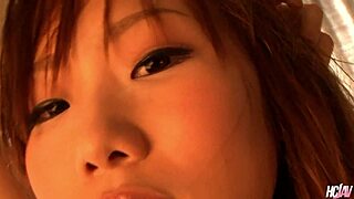 Japanese Cutie Azusa Uemura's Pussy Stuffed Deep Before Creampie Bliss