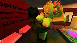 innocent blonde snowbunny wrecked by monster bbc on roblox!