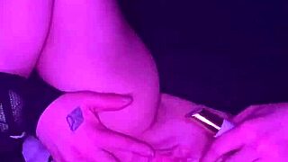 Raven fucks pussy dildo cum toys goth milf slut