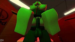 innocent blonde snowbunny wrecked by monster bbc on roblox!