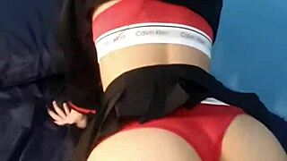 Neighbor Plays With My Big Ass Buttplug In Catgirl Bath!