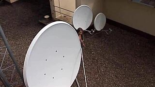 black bodybuilder and white stud double penetrate adorable brunette teen in threesome