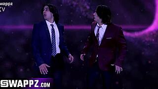 Stepbros trade stepsis faces before slamming their own in wild facial swap