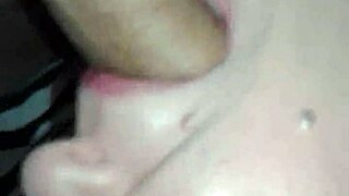 Girlfriend closeup blowjob homemade friend sucking deep