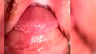 follando coño jugoso 😍 closeup cum dripping out creamy mess 💦