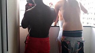 wife swap turns into wild creampie fucking and pussy licking orgy