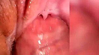 follando coño jugoso 😍 closeup cum dripping out creamy mess 💦