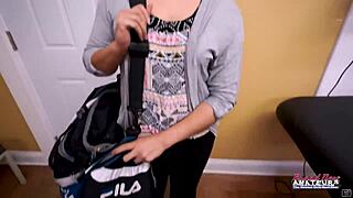 Jae Scott's Petite Pussy Craves Deep Interracial Pounding and Facial Jizz