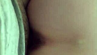 milf bounces wildly on thick brown cock craving every inch