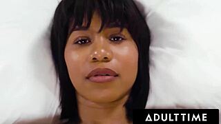 femdom milf reya dominates 18yo emma in steamy lesbian massage 😈💦