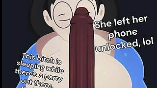 drunken busty argentine teen gives sloppy blowjob at party?