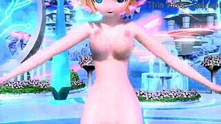 wanna see kagamine rin's huge tits and pussy fully nude goddess style?