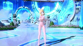 wanna see kagamine rin's huge tits and pussy fully nude goddess style?