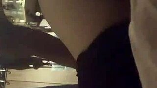 he bends her over, slams big black cock doggystyle into screaming redhead's pussy