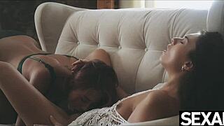 wanna watch cute asian babe lick girlfriend's wet pussy?