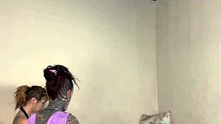 behind the scenes with von poison and carmona i gave him my bareback ass anal with big clit tattoo wet pussy