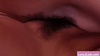 Lesbian Tutor Seduces Students into Hairy Rimjob 3some