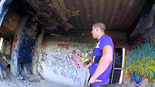 vintage outdoor creampie suck with horny fishing guys 🍆💦🌳