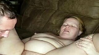 sexy milf takes hard creampie finish