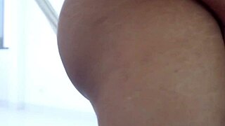 Fucking Cash-Hungry Maid In Kitchen Ends With Cum Swallow