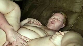 sexy milf takes hard creampie finish