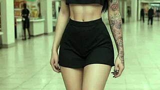 nyxx nympho waits naked for hard locker room fuck