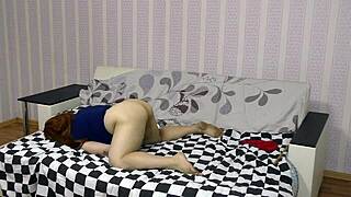 stepson fucks sleeping milf's big tits