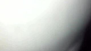 G-string fishnets tease deep in the woods