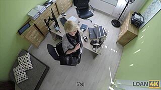 ever wonder how this blonde czech teen nails her cash-for-sex casting interview?