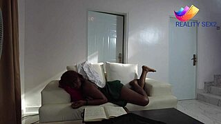 college girl next door seduces plumber while dad's out – homemade tits tease