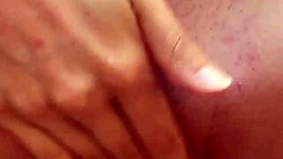 Greek vacation wife strips teases skinny tight pussy for monster cock bang.