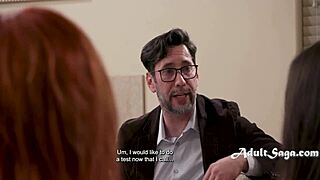 lauren phillips wetness test pushes teen virgin over lesbian edge