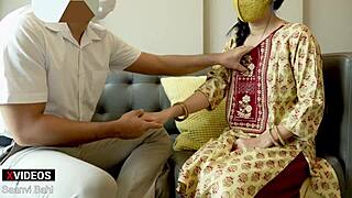 Indian Maid Saanvi Bahl Licks Boss Pussy at Office! Rough Fuck Follows Cunilingus.