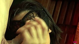 Wow, this brunette babe's saggy natural big tits look amazing wrapped around a guy's throbbing cock deepthroat style!