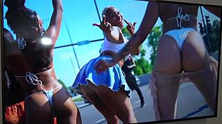 Lesbian Game with Big Ass Curvy Pierced Tits?