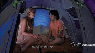 Hey stepson, mommy's riding you hard for cash now??