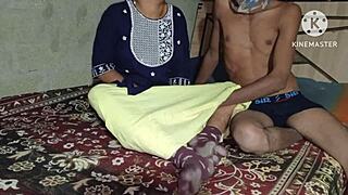 WATCH INDIAN DESI STEPSIS CHUDAI IN BATHROOM WITH MASSIVE COCK!