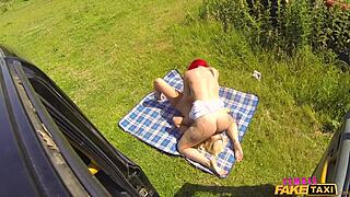 Sienna Day Licks Roxy Keogh's Pussy in Fake Taxi