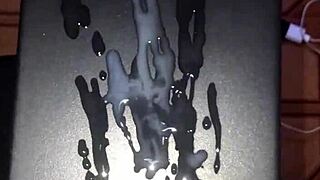 huge cock jerks massive cum liters solo