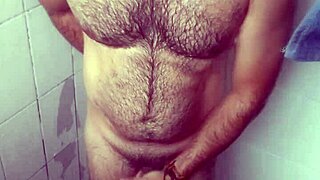 wanna hide and jerk off cumming on my shower legs?