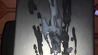 huge cock jerks massive cum liters solo